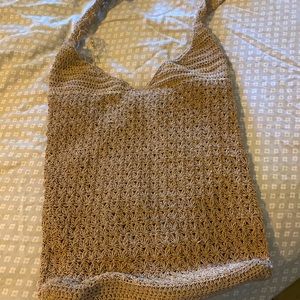 Crochet crossbody bag